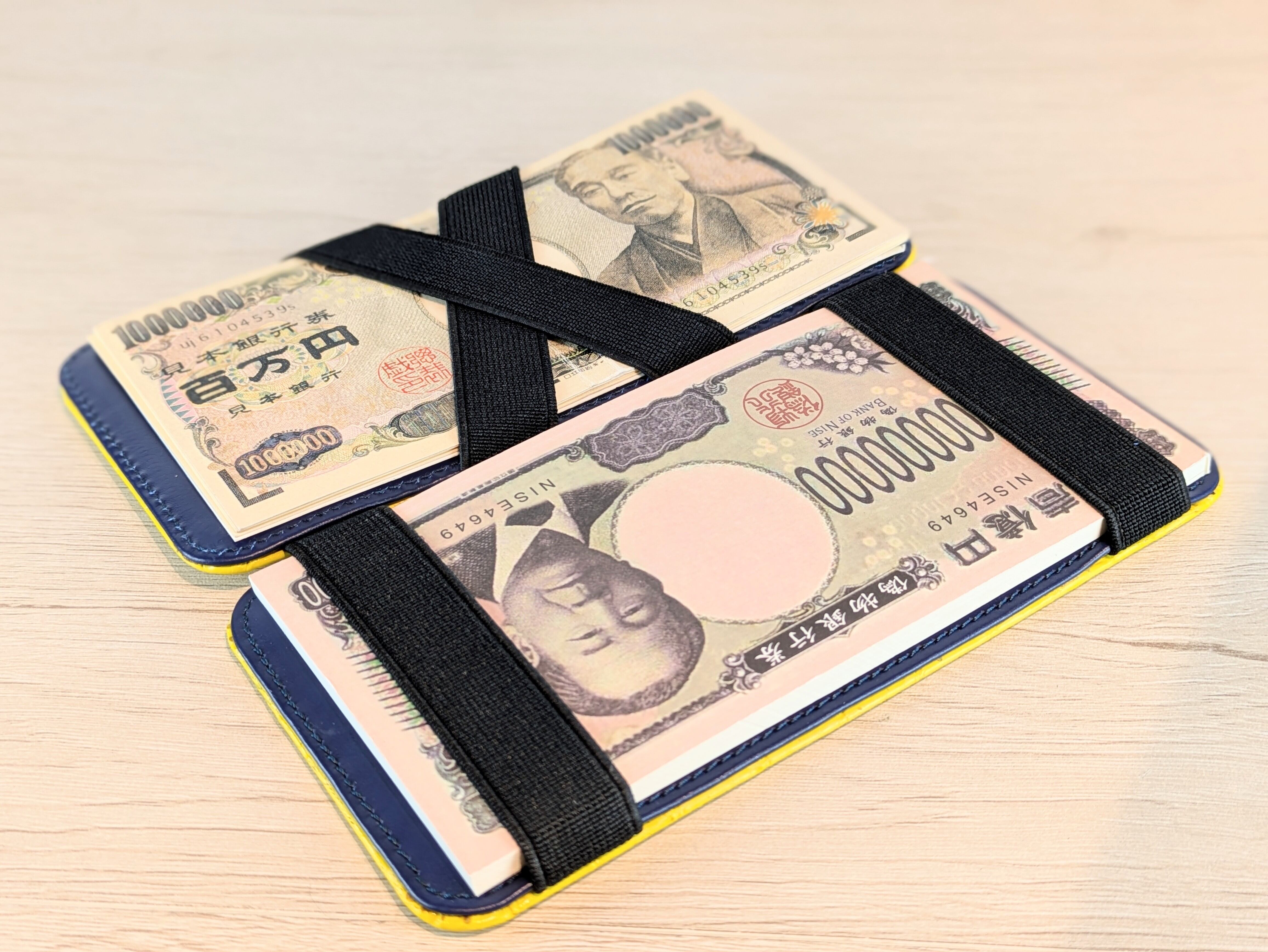 本革 クロコダイル型押し バンクノート 商品番号CW-017 | ELMUNDO