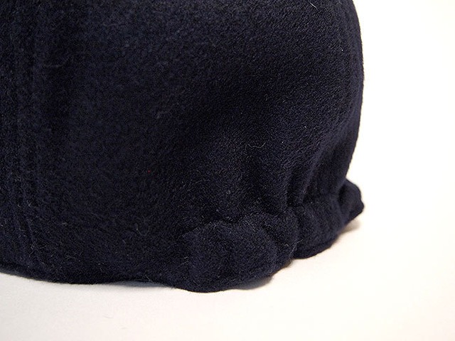 ウール ベースボールキャップ 60㎝ "WOOL BASE BALL CAP"(NAVY "S" 60)