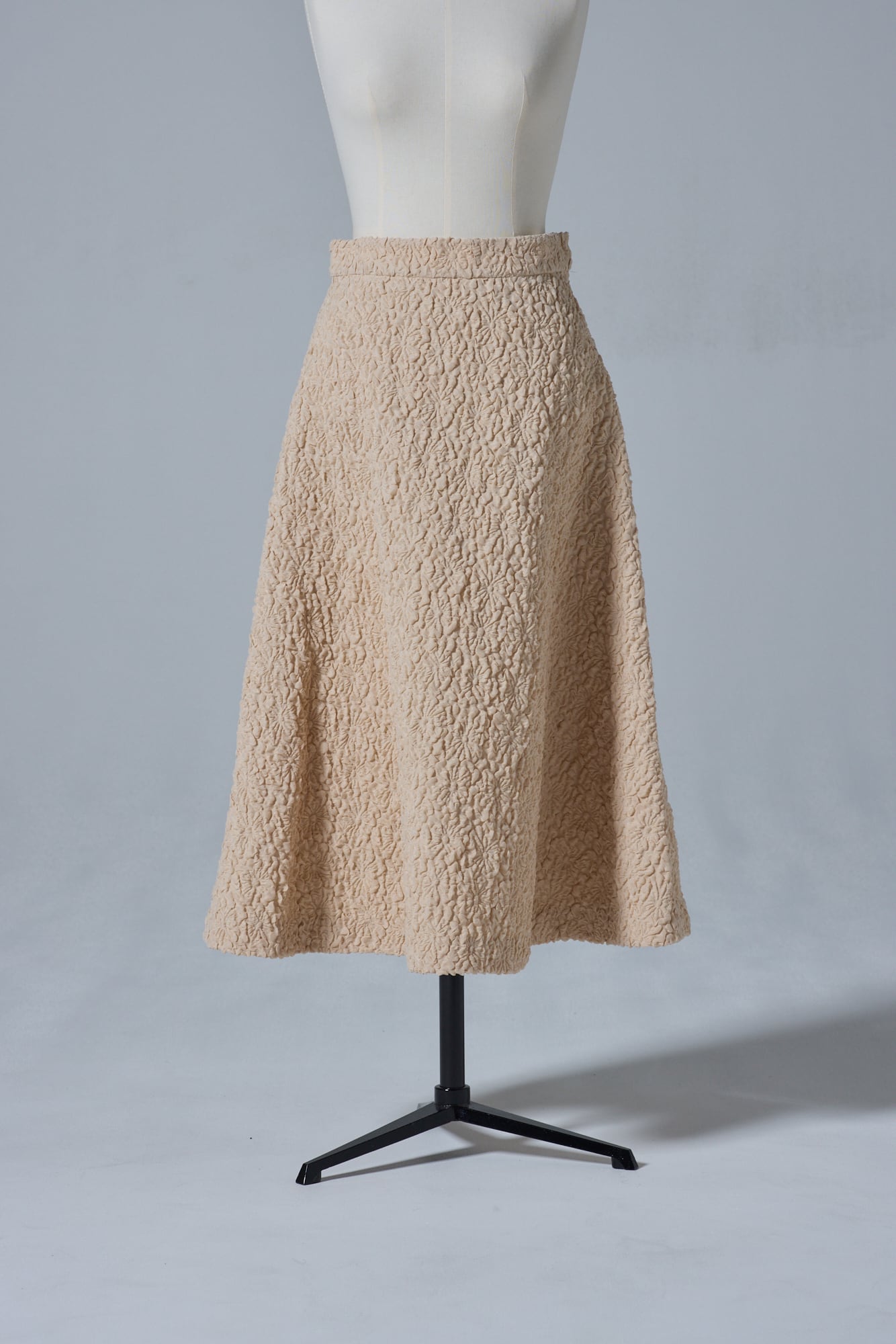 FLOWER MATELASSE SKIRT 26SS20