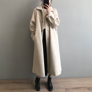 【送料無料】レディース 2カラー コート シングルブレスト ロングコート ロング丈 大人可愛い ママコーデ ママファッション 韓国 オルチャンファッション 人気 トレンド 新作 20代 30代 40代 きれいめ レトロ シンプル 定番 お出かけ デート おしゃれ 通勤 通学 オフィス OL デイリー 普段着 ラフ カジュアル フェミニン シック ゆったり 体型カバー 着痩せ 着回し インスタ映え 秋 冬 CO2684