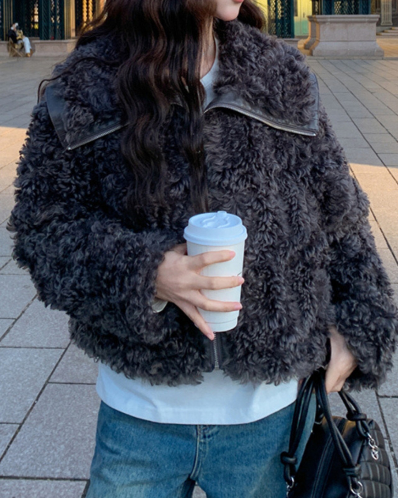 ボアスタンドジャケット A0710 - 5