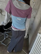 【新作5％OFF・3日間】Halter-neck 3pieces Set Tops_3colors