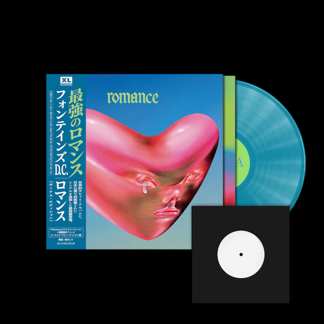 Fontaines D.C. / Romance（Bonus Edition）（Ltd Turquoise Blue LP w 7inch w Japanese Obi）