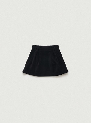[The Barnnet] Corduroy Velvet Mini Skirt_Black 正規品 韓国ブランド 韓国通販 韓国代行 韓国ファッション ザ バーネット ザバーネット thebarnnet 日本 店舗