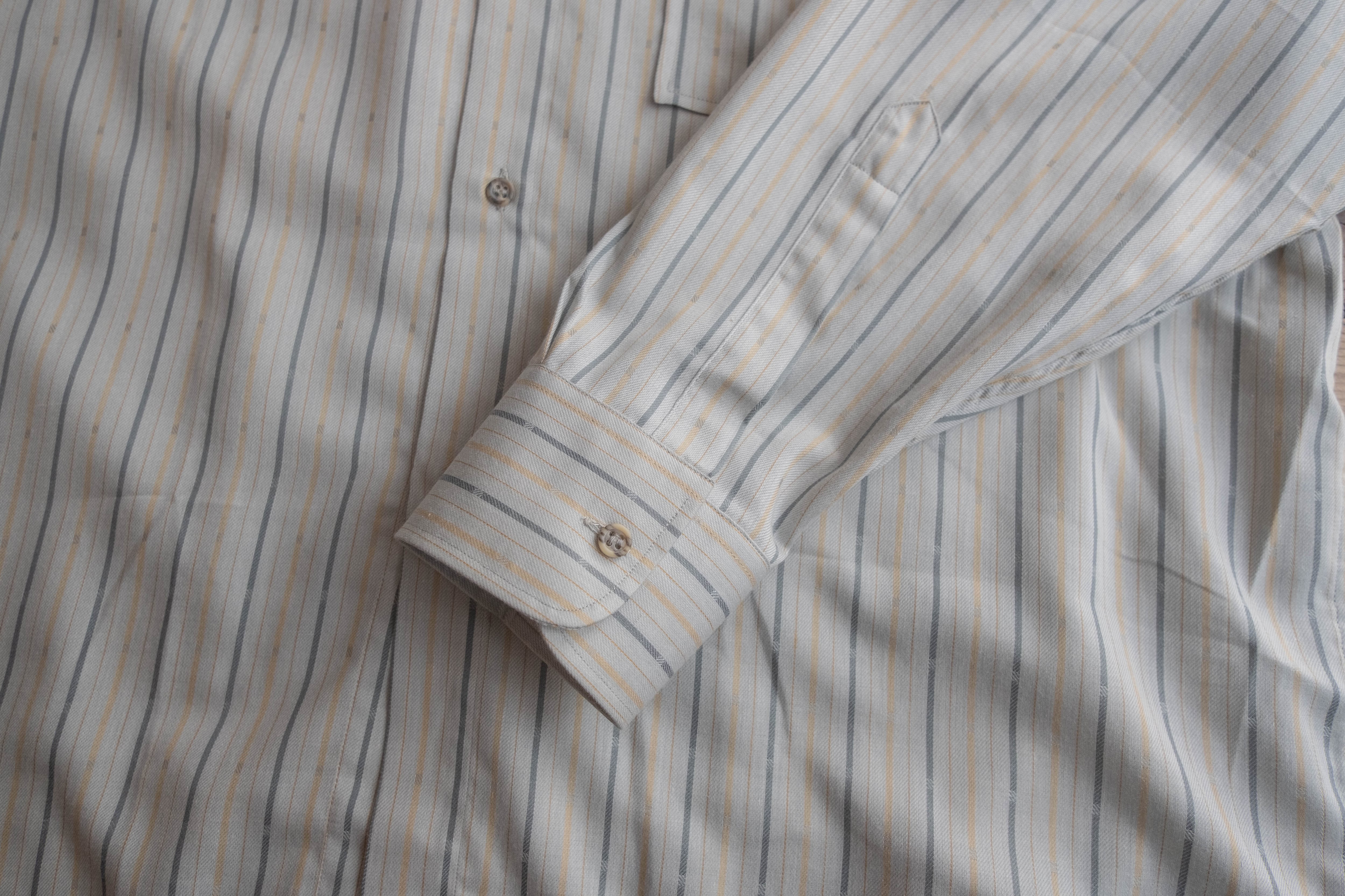 1980-90s YVES SAINT LAURENT L/Sシャツ deadstock 3 | militaria & encore