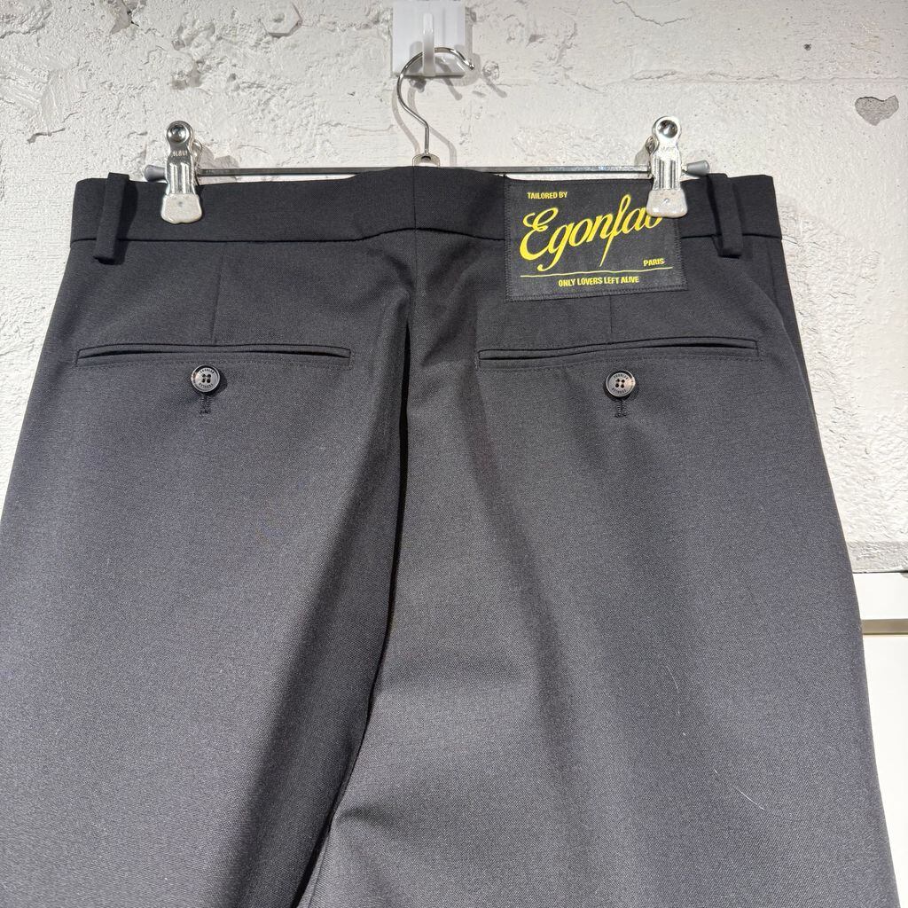 Egon lab. エゴンラボ 24AW LARGE PANT ワイドスラックスパンツ