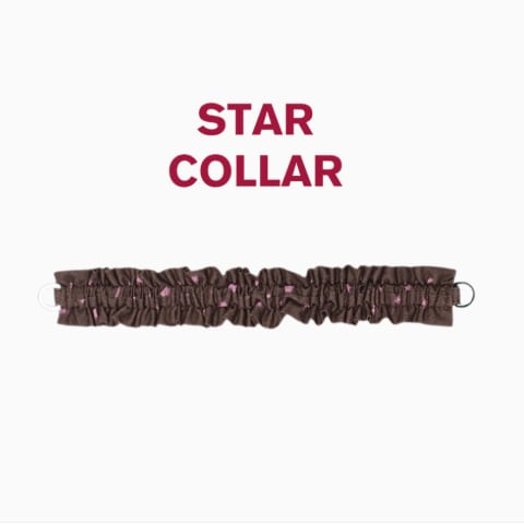予約【littlesara】Star Collar (9Color)