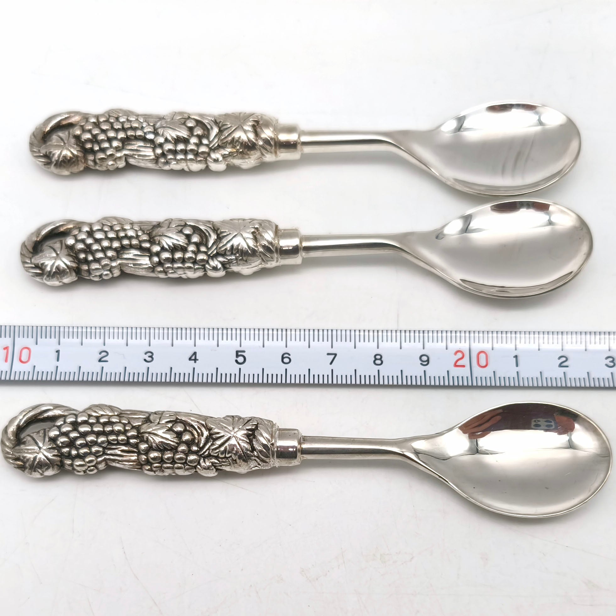 銀製スプーン・シルバー・カトラリー・3本セット・No.250329-33・梱包