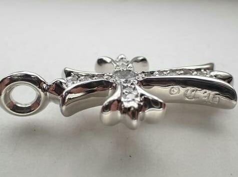 CHROME HEARTS クロムハーツ pt タイニーファット クロス パヴェ CHROME HEARTS クロムハーツ pt タイニーファット クロス パヴェ