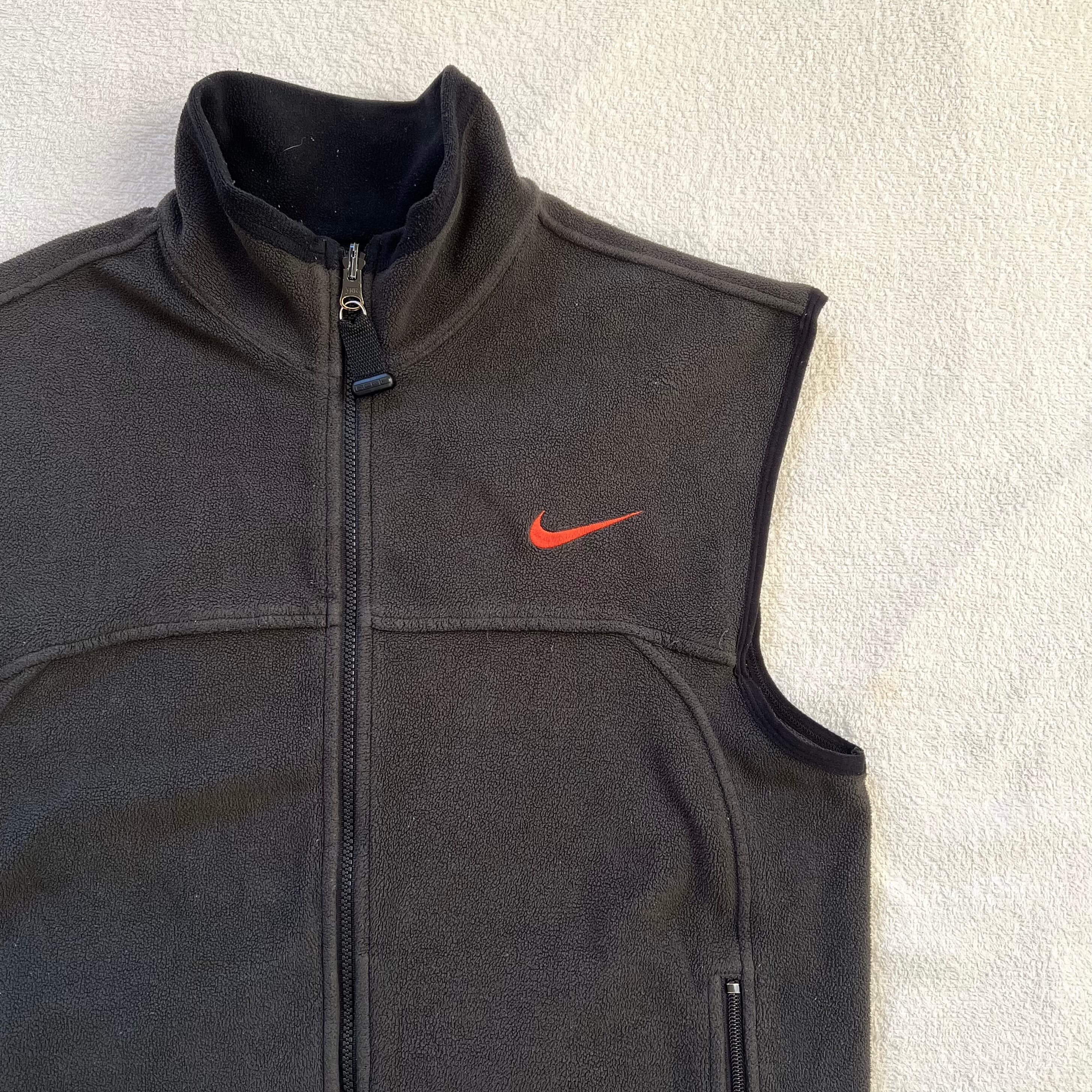 NIKE ACG 90年代 ナイキ フリース ベスト ジャケット M カーキ | 古着