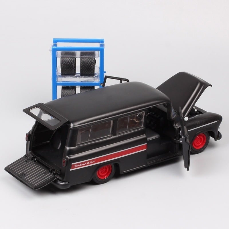 1/24 1957 シボレー サバーバン Chevrolet Chevy Suburban SUV 黒 ブラック ミニカー ダイキャストカー モデルカー コレクション インテリア ディスプレイ プレゼント ギフト 人気 おしゃれ 輸入雑貨 日本未発売 限定 | Hachinohe Base ~1518~ 1/24 1957 シボレー サバーバン Chevrolet Chevy Suburban SUV 黒 ブラック ミニカー ダイキャストカー モデルカー コレクション インテリア ディスプレイ プレゼント ギフト 人気 おしゃれ 輸入雑貨 日本未発売 限定 | Hachinohe Base ~1518~
