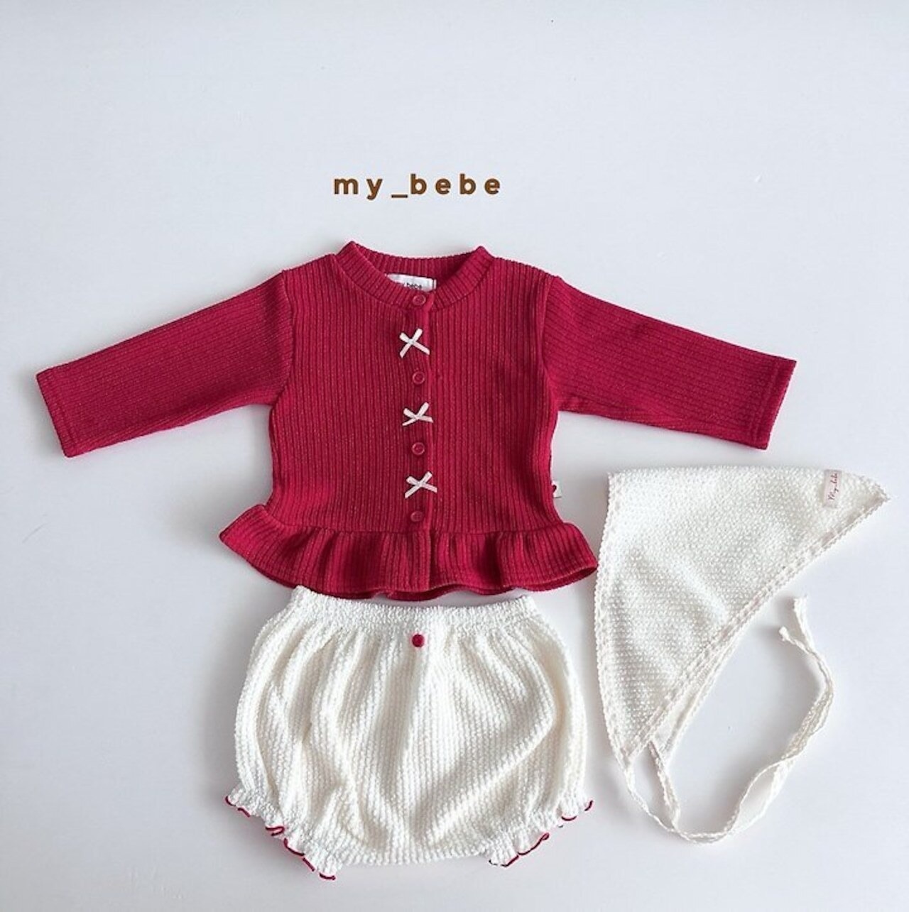 韓国子供服 / Mybebe / ふっくらブルマ / ベビー *S~Ⅿ*