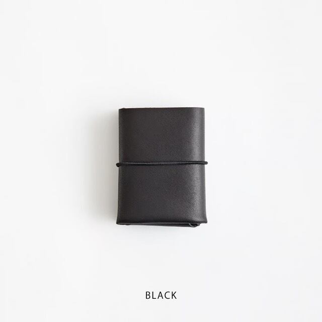 irose(イロセ) / SEAMLESS COMPACT WALLET / ACC-SL13 / BLACK