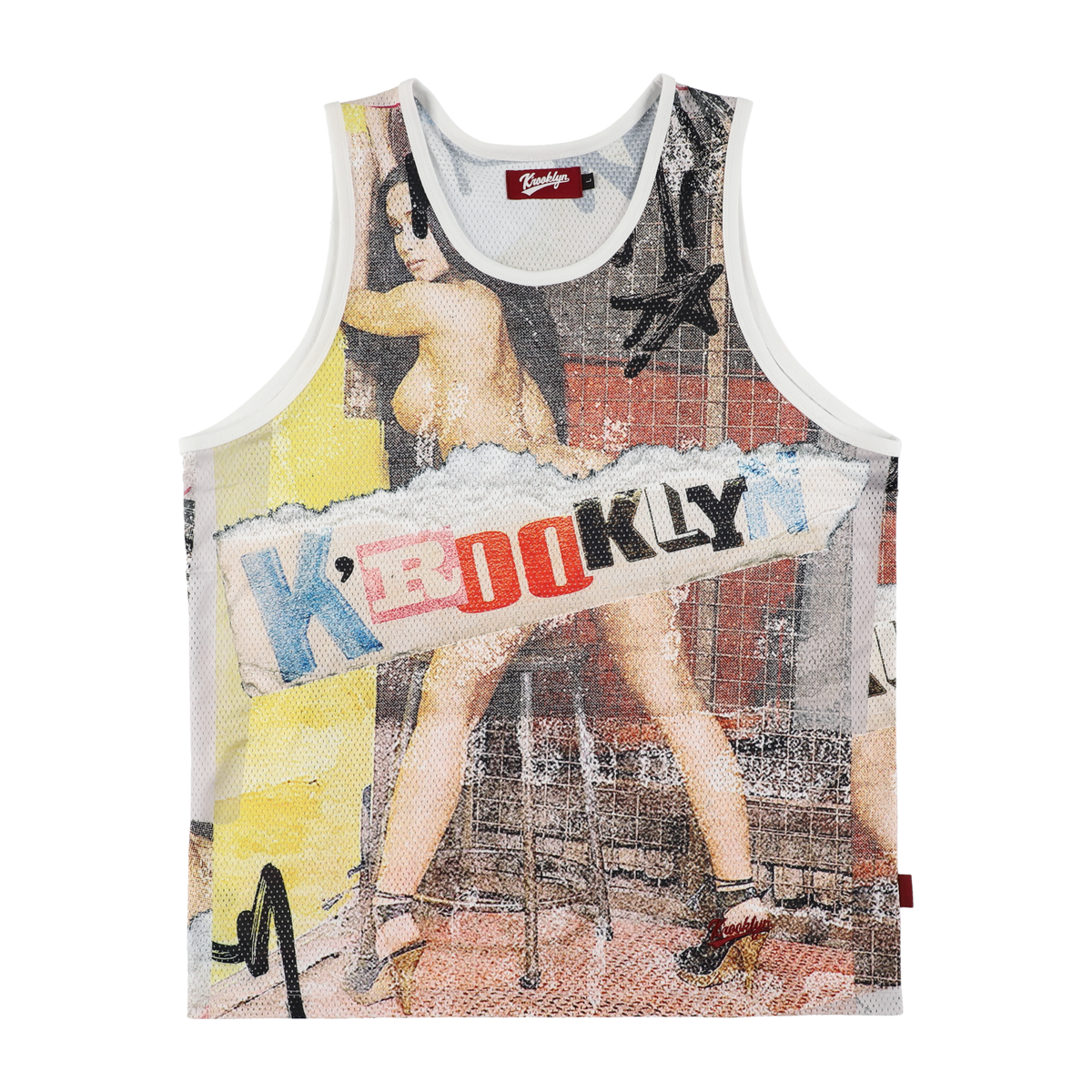 K’rooklyn Collage  Tank Top  Designed by Yabiku Henrique Yudi