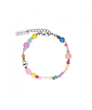 [VVV] Summer Mix Rock Beads Bracelet