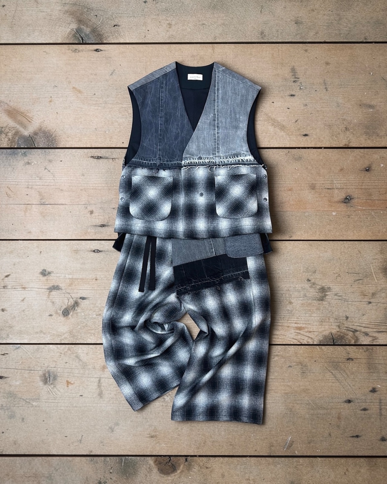 MK27A-V-01  CLOAK-VEST  #BLK  TYPE１