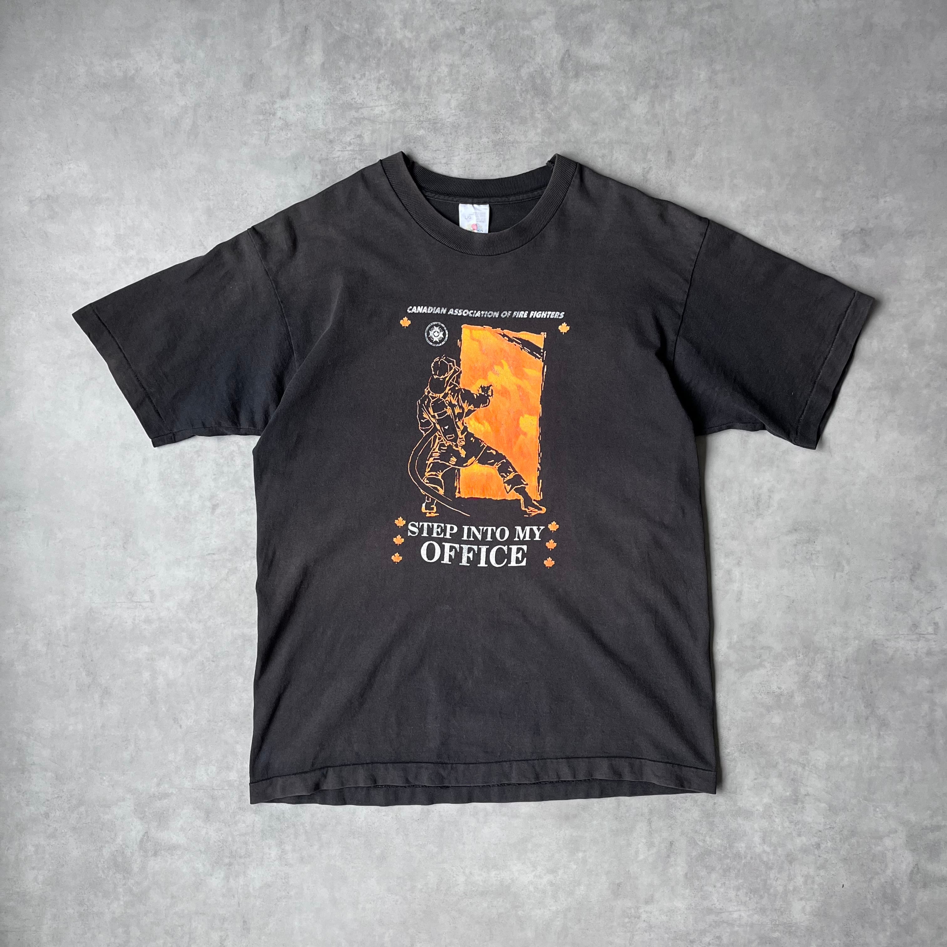 90年代 JACK DANIEL'S ジャックダニエル 企業ロゴプリントTシャツ