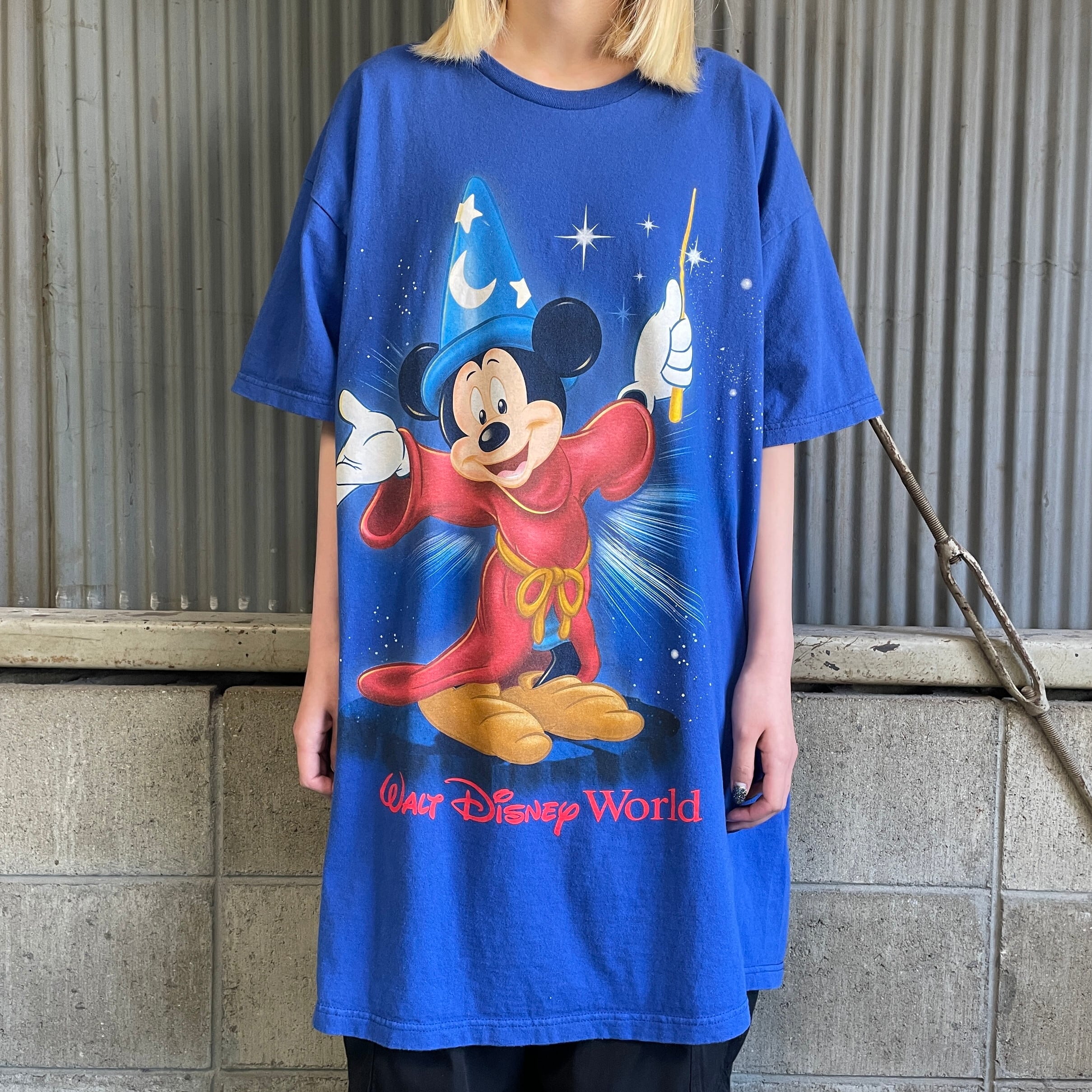 90s ビンテージ ミッキーマウス ナイトパレード Tシャツ XL ファンタジア-