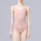 メッシュシャーリングレオタード 3色展開 L0474