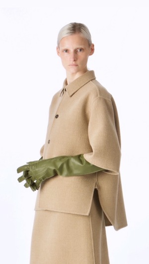 SOFIE D'HOORE -BARDI- shirt style jacket  :CARDBOARD,