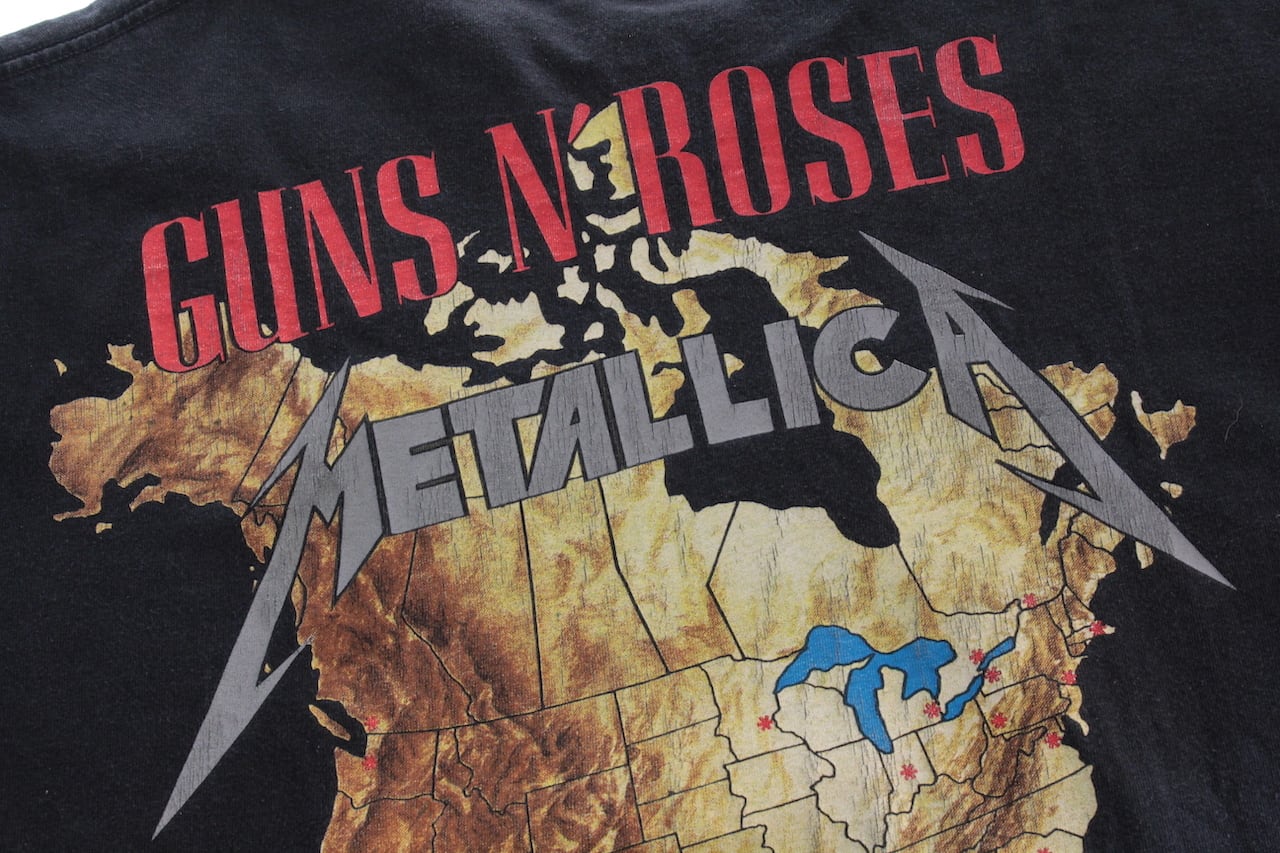 METALLICA×GUNS N'ROSES Tour T-shirt | RM ism FUKUOKA