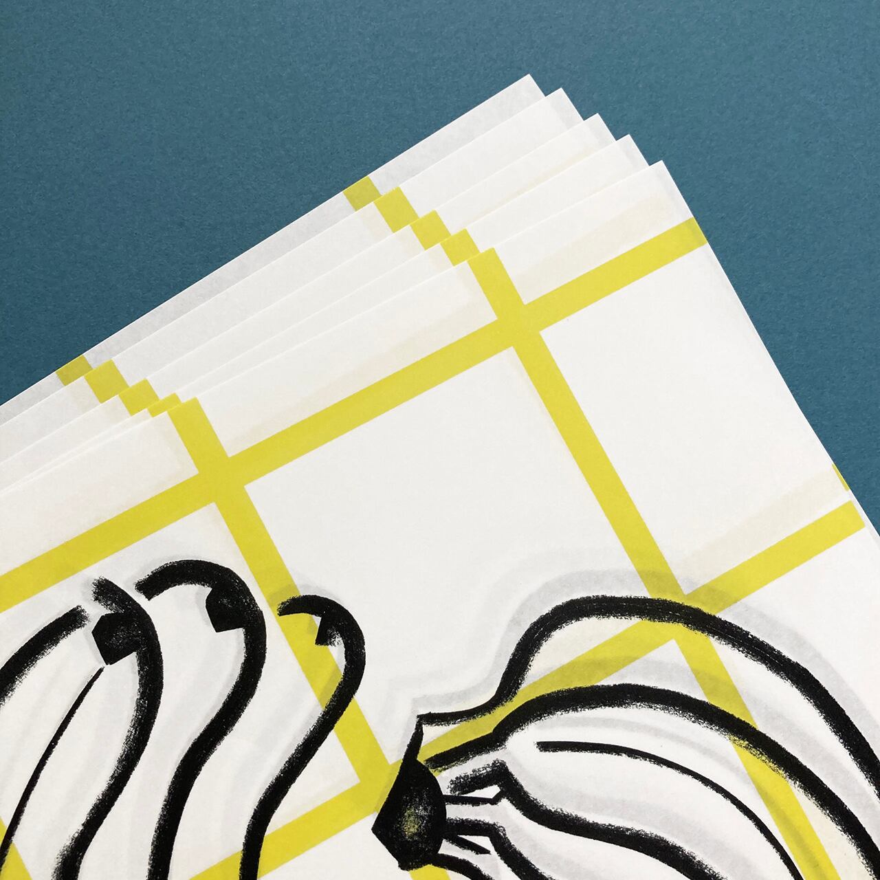 A3ラッピングペーパー バナナ | sayakazakka サヤカザッカ