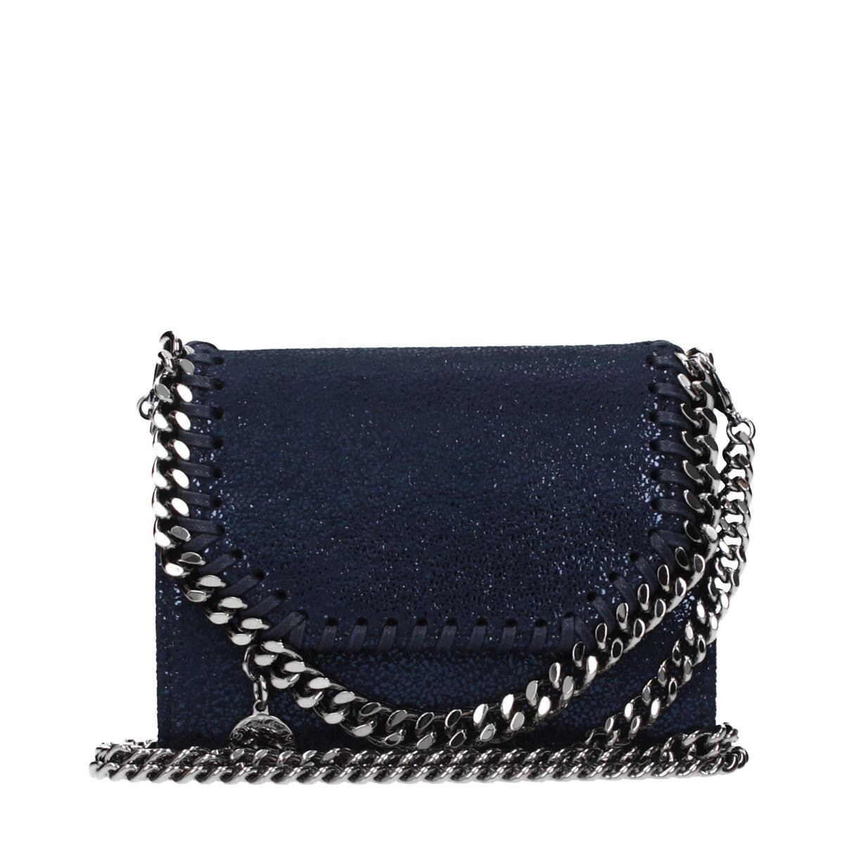 【新品】STELLA MCCARTNEY ステラマッカートニー レディース コインケース フェイクスエード ブルー 7B0060W90564101