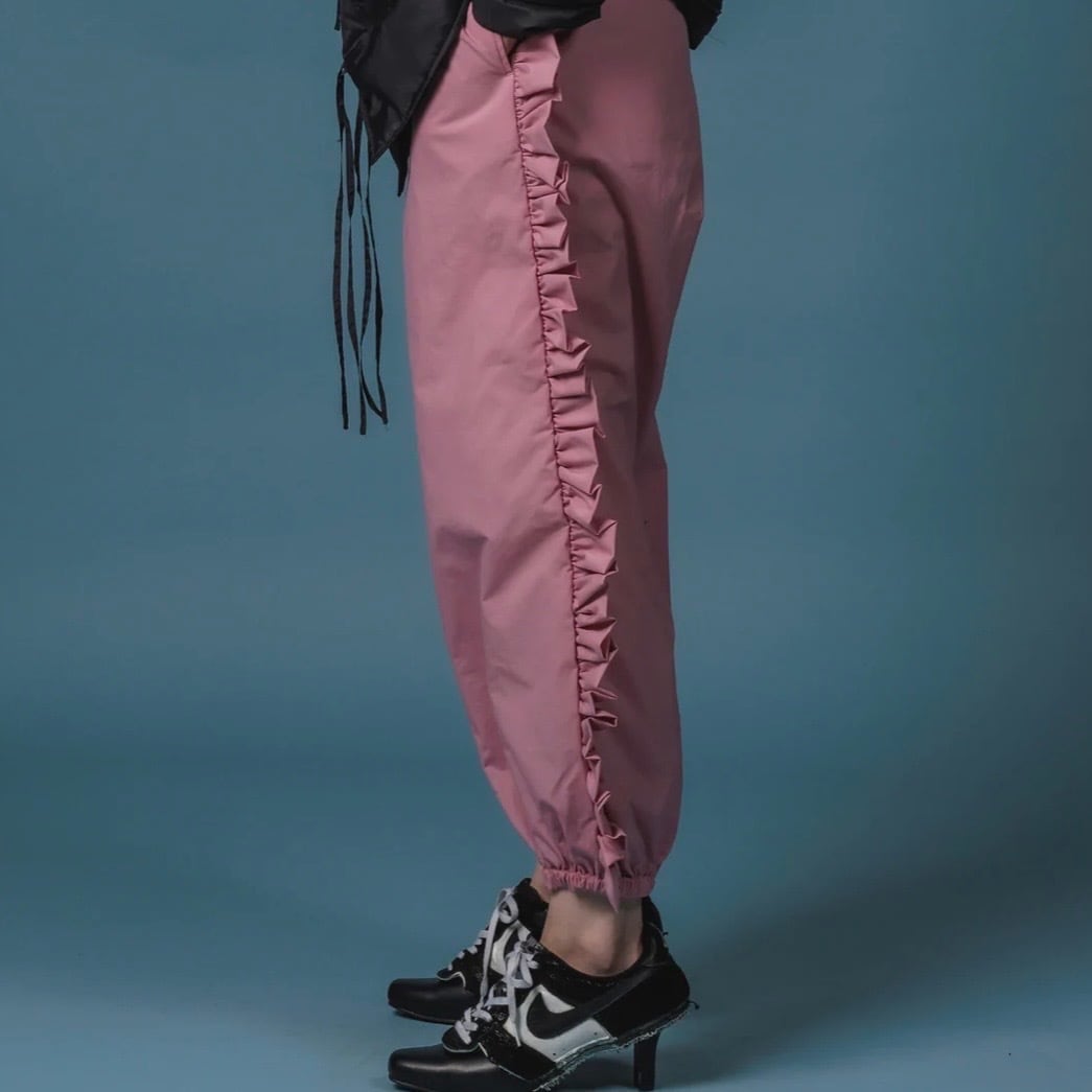 NON TOKYO FRILL PANTSNON TOKYO フリルトラックパンツ イージーパンツ