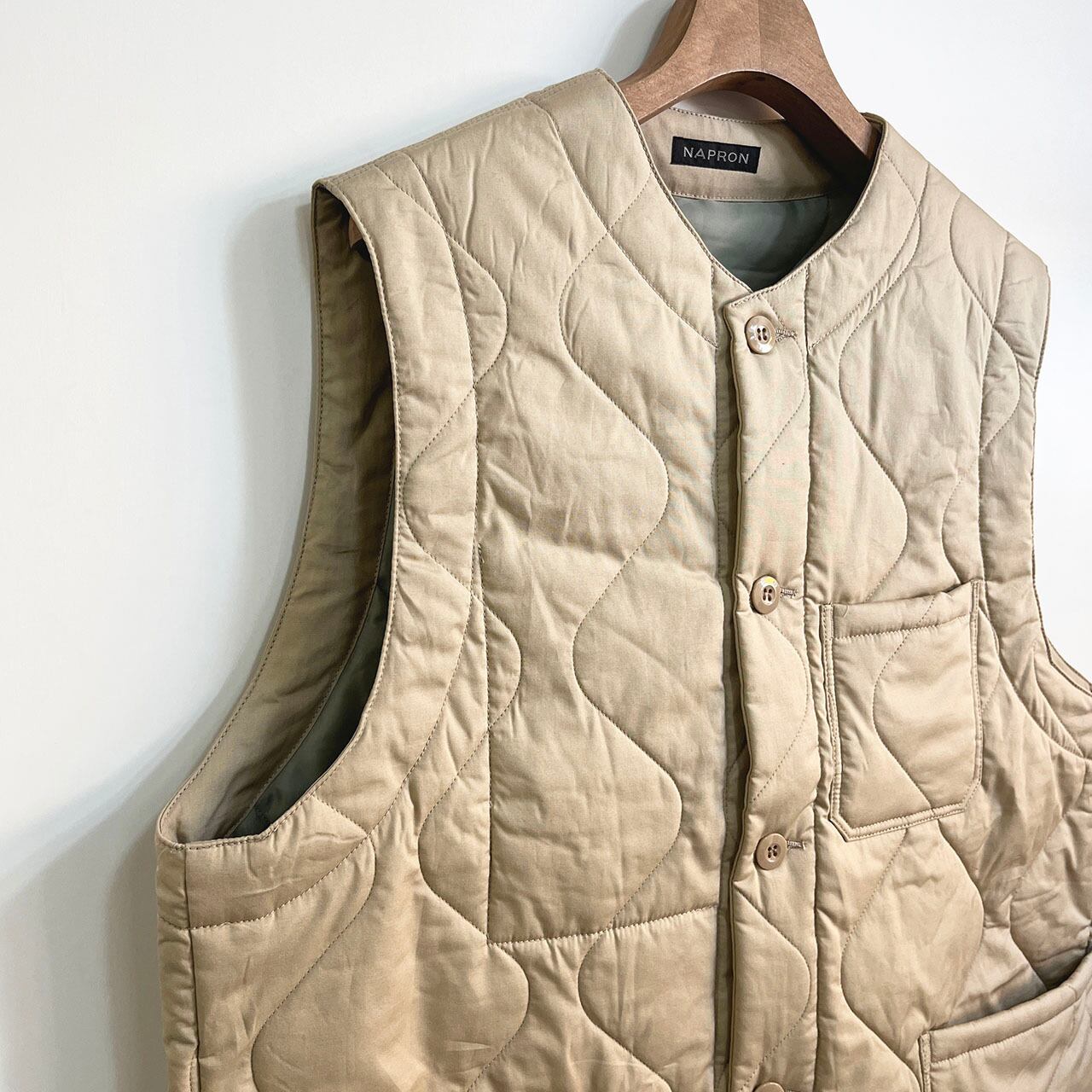 NAPRON ナプロン QUILTING VEST NP-JK29-24A ユニセックス NAPRON ナプロン QUILTING VEST NP-JK29-24A ユニセックス