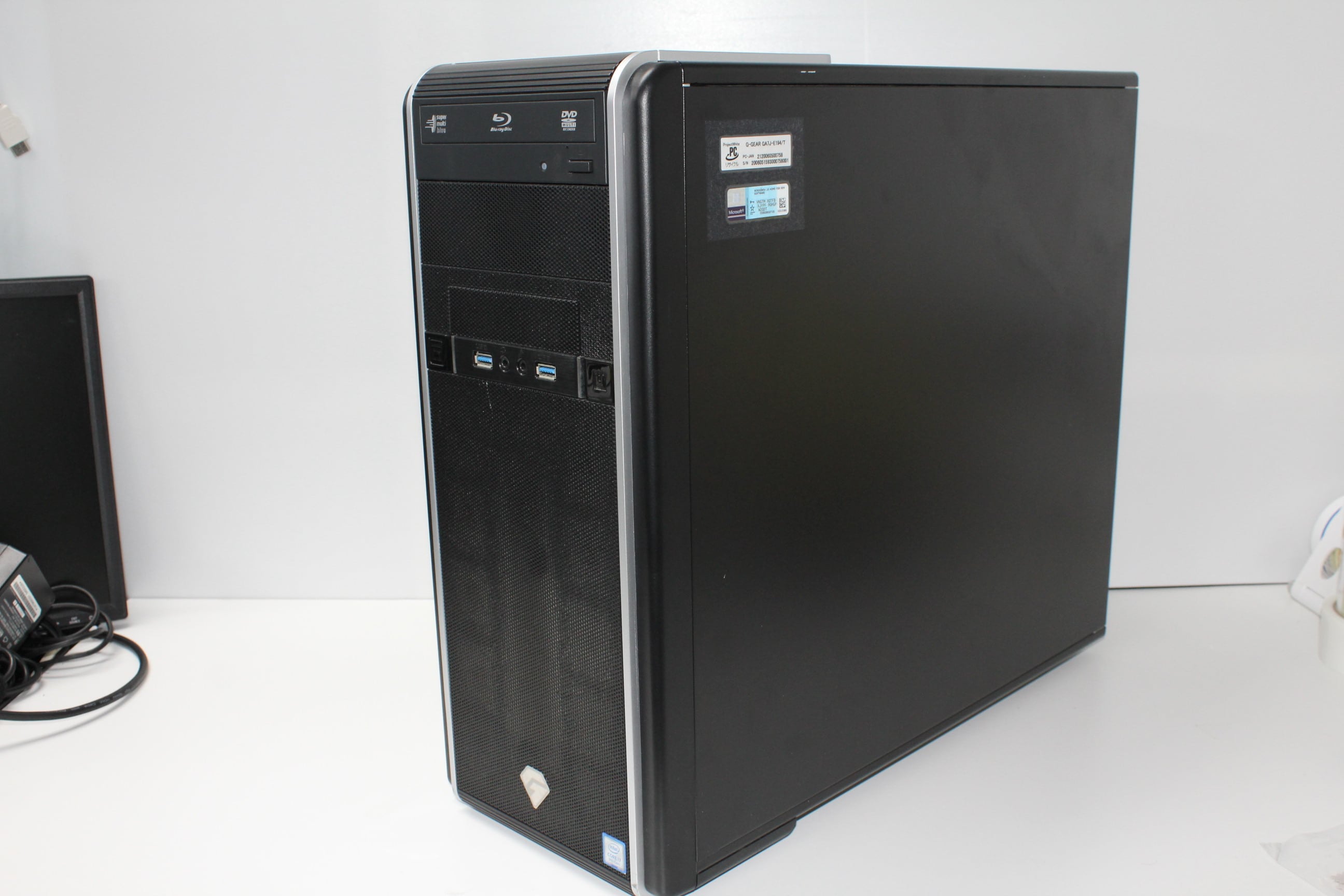 【中古デスクトップPC】ツクモ〈G-GEAR GA7J-E180/T〉Core i7/SSD512GB/メモリ32GB/GTX1070Ti ⑤ 中古デスクトップPC】ツクモ〈G-GEAR GA7J-E180/T〉Core i7/SSD512GB