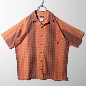 美品 XL 07年 Puckerware Shirt Patagonia パッカーウェアシャツ パタゴニア  シアサッカー