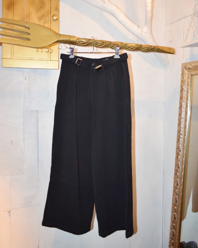"Y's" Wool tuck Pants