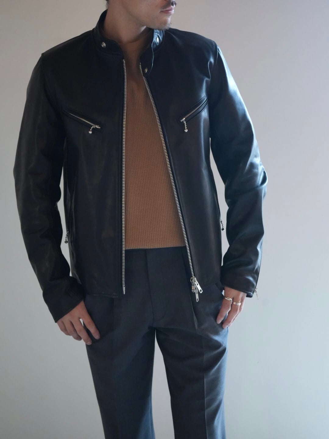 JAMES GROSE ジェームスグロース【 CLUBMAN JACKET 】 | LARGE LAB TOWN