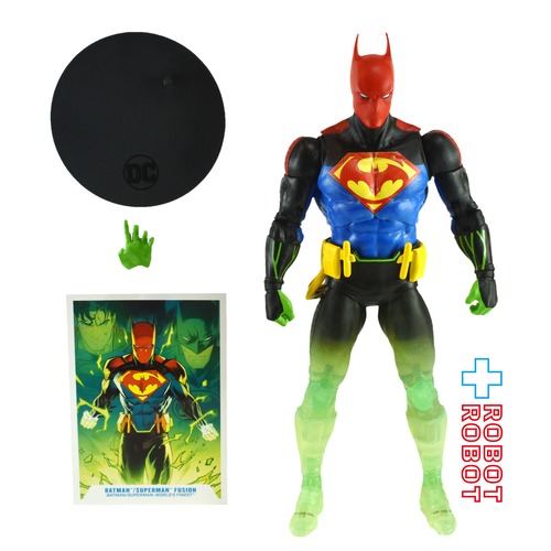 DCマルチバース コミック Batman / Superman World's Finest #289 バットマン/スーパーマン(フュージョン)プラチナ・エディション 7インチアクションフィギュア ルース