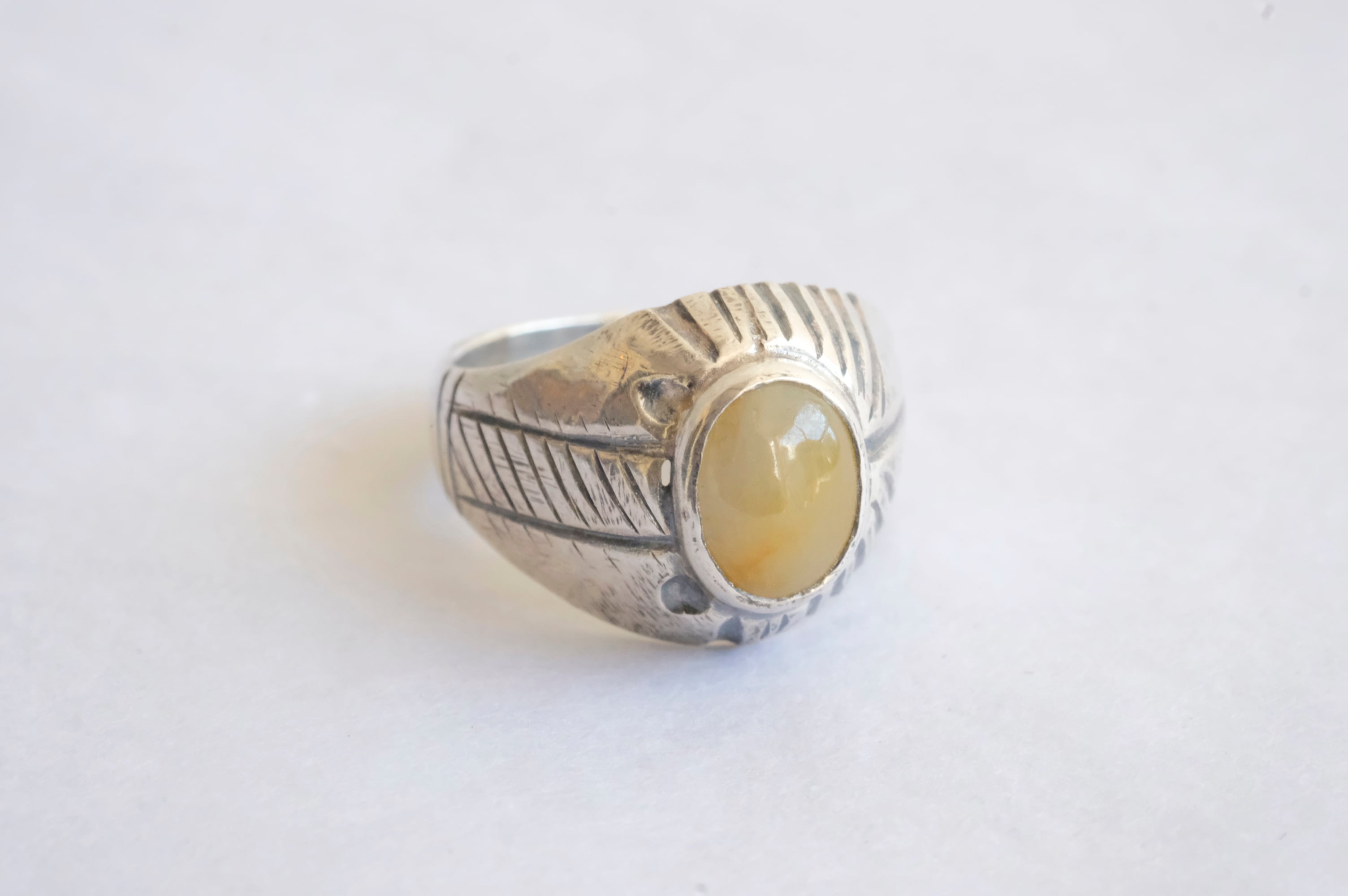 R-25 サファイア silver ring 12号