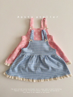 即納/Aosta/Ribbon dress