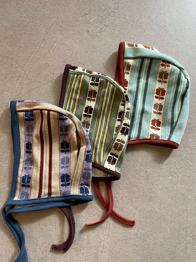 即納andpal &pal アンドパル レトロストライプボンネット