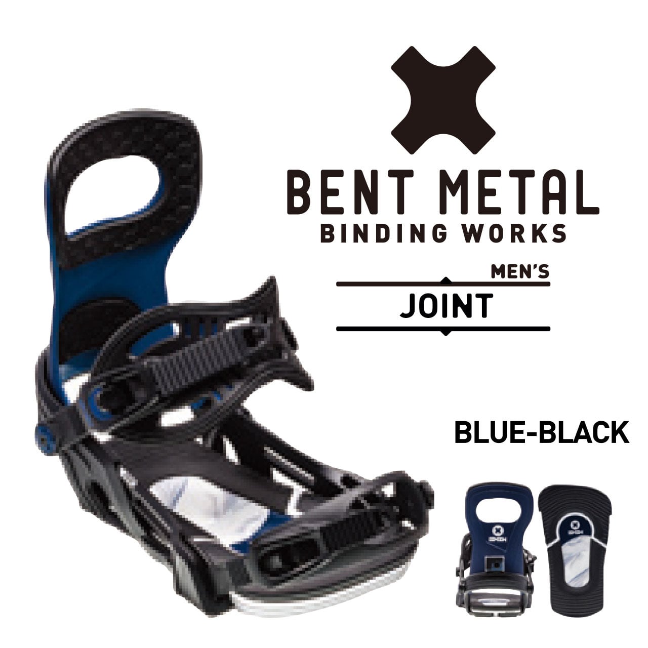 23-24年モデル . BENTMETAL .『 JOINT 』. Black/Blue . ベントメタル 