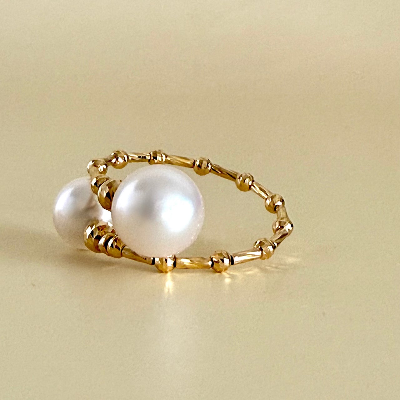 パールリング TR2618 K18イエローゴールド チェカ | cheka Diamond