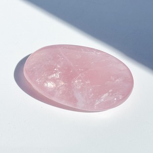 ローズクォーツ パームストーン15◇ Rose Quartz ◇ 天然石・鉱物・パワーストーン