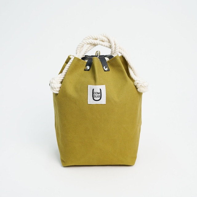 COMUSUBI (コムスビ) ／ COMUSUBI BAG "パラフィン帆布" -Khaki-