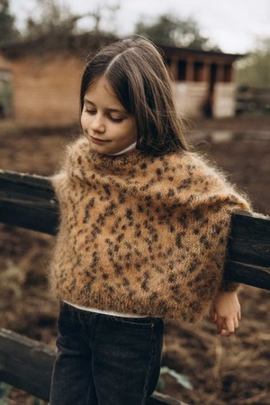【予約】pixie hat Leopard Jumper