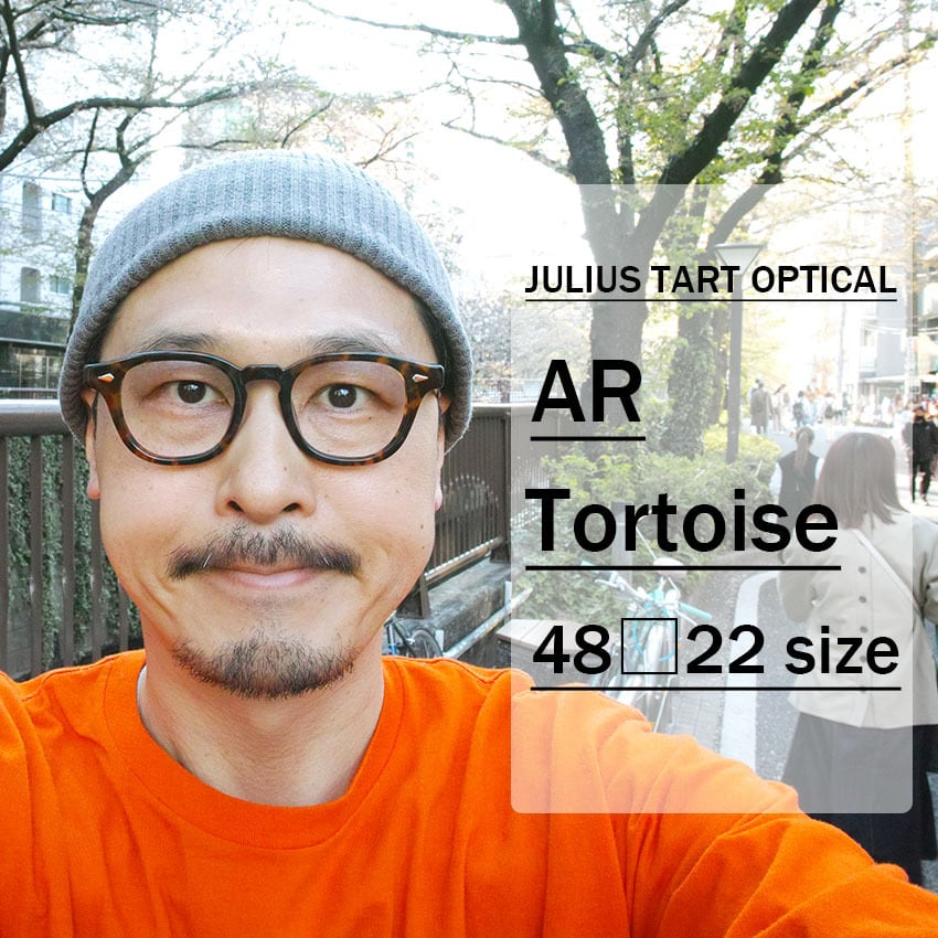 セール新品】 JULIUS TART OPTICAL AR アーネル 46-22 BKブラックの