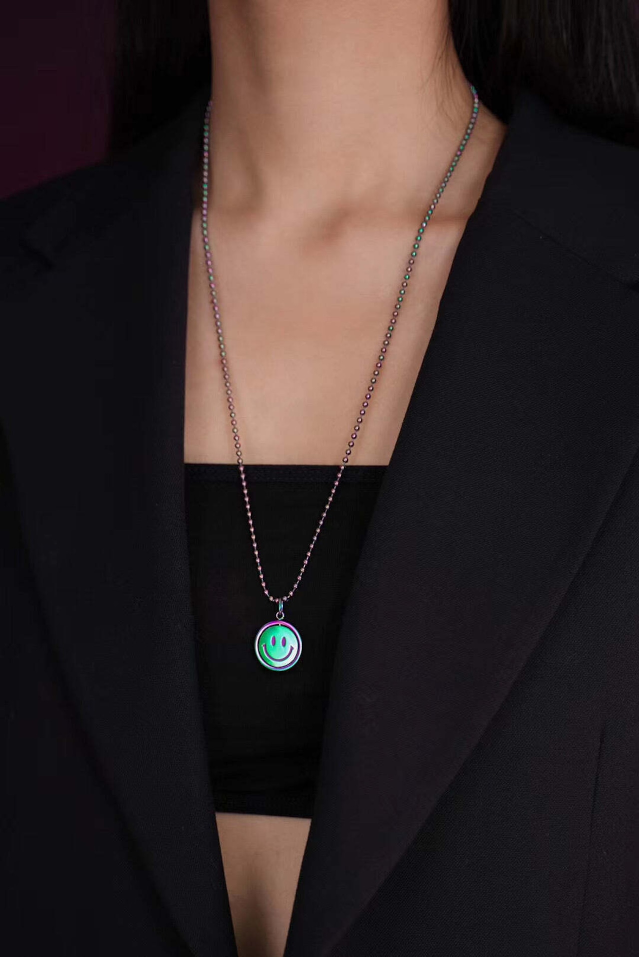 【LURS】Double-Sided Flip Necklace