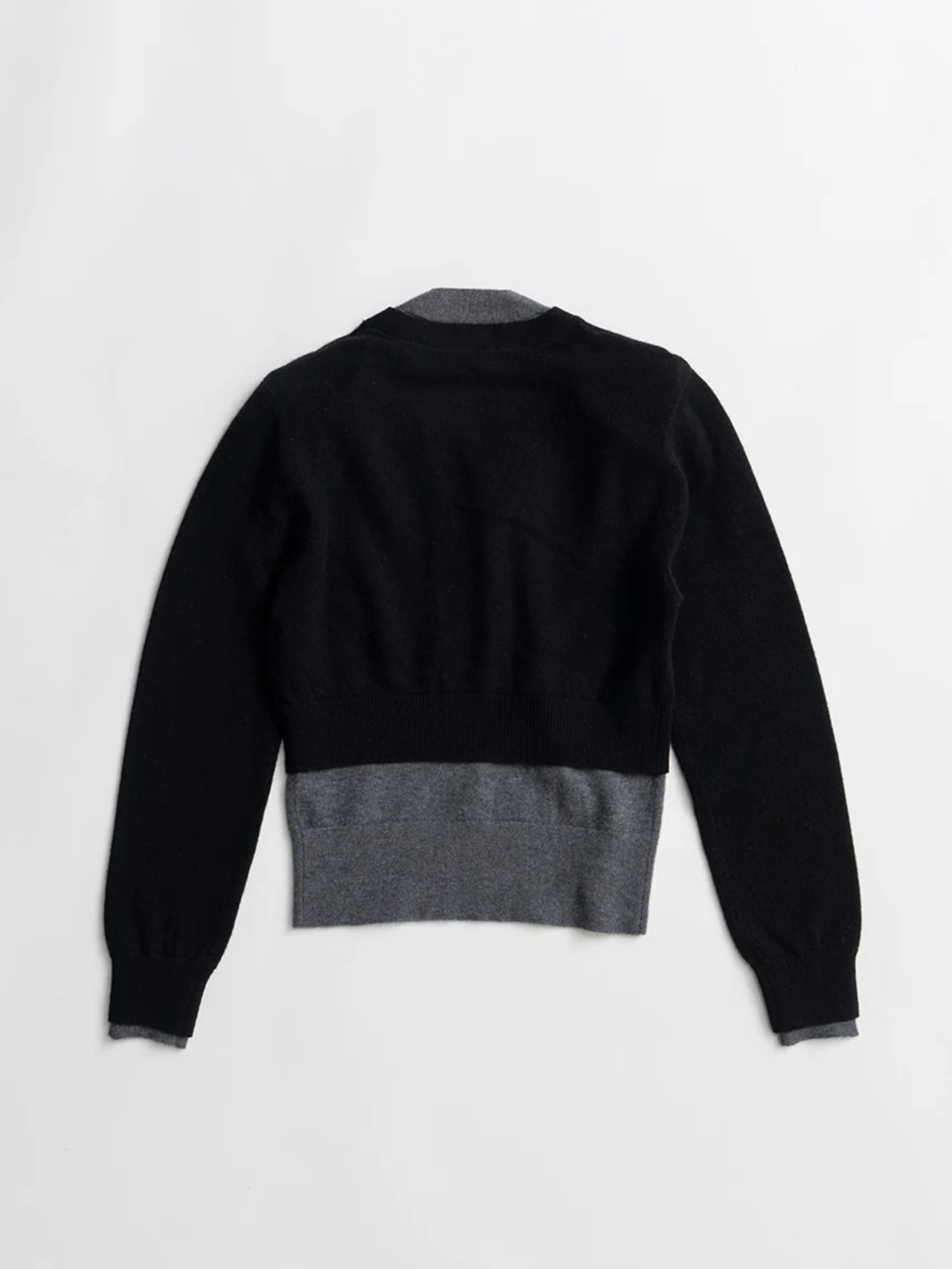 【26AW | WOMEN】PRANK PROJECT プランクプロジェクト / トップス / Yak Blend V-Neck Layered Knit Cardigan. 31262365605 - 7
