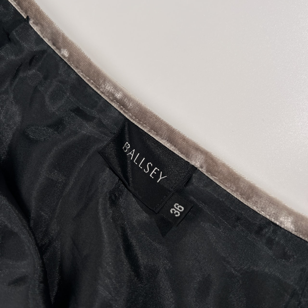 ボールジー BALLSEY トゥモローランド 総柄 シルク混 ウール タイトスカート サイズ 36 /日本製