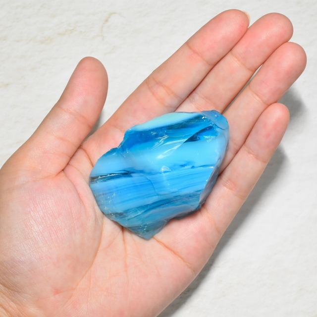 シエラネバダ産 アンダラクリスタル原石 トロピカルブルーハーモニー