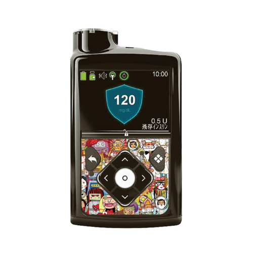 Insulin pump dress up seal “ CHIMOZ Red Star★  "