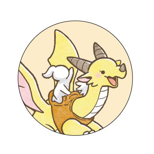 竜騎士専門学校 缶バッジC 女子組コンビ | nananin OFFICIAL SHOP