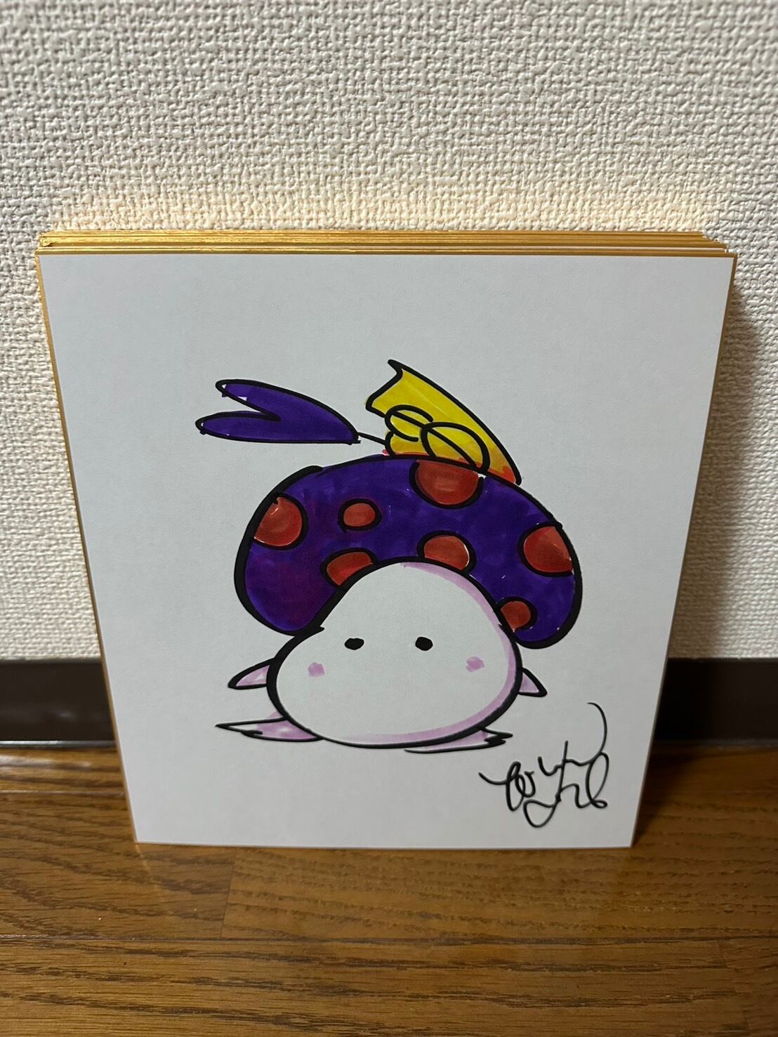 728万再生されてる原画の絵」【原画 F6 キャンバス】 | スプレーアート
